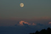 Mondaufgang an der Cte d'Azur