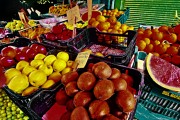 Marktstand-Obst-Diachrome