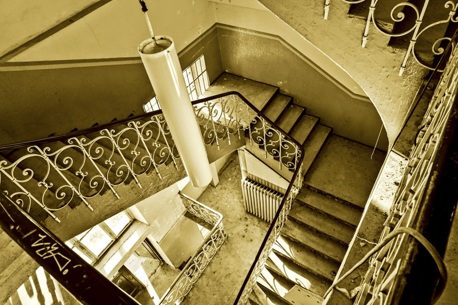 Treppenhaus im Jugendstil erbaut 1906