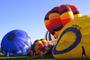 Viele, viele bunte (Heiss-) Luftballons